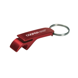 Image of Aluminum Bottle/Can Opener Key Ring. 2064