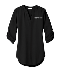 Image of Port Authority Ladies 3/4-Sleeve Tunic Blouse. LW701