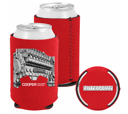Image of Enterprise Neoprene Koozie. 0070-3W-4CP