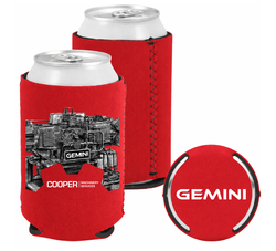Image of Gemini Neoprene Koozie. 0070-3W-4CP