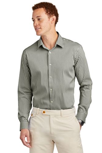 Brooks Brothers® Tech Stretch Patterned Shirt image thumbnail