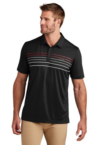 TravisMathew Coto Performance Chest Stripe Polo image thumbnail