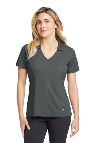 Nike Women's Dri-FIT Vertical Mesh Polo image thumbnail