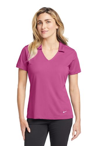 Nike Women's Dri-FIT Vertical Mesh Polo image thumbnail