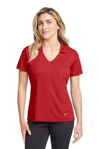 Nike Women's Dri-FIT Vertical Mesh Polo image thumbnail