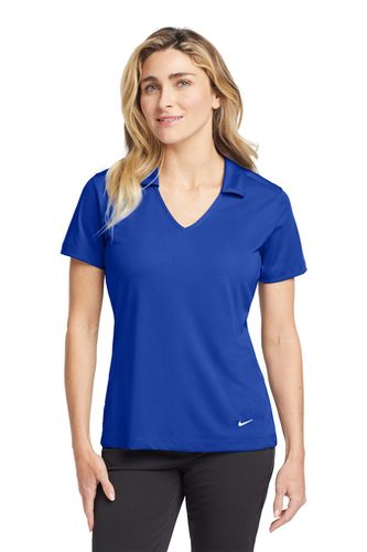 Nike Women's Dri-FIT Vertical Mesh Polo image thumbnail
