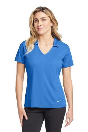 Nike Women's Dri-FIT Vertical Mesh Polo image thumbnail