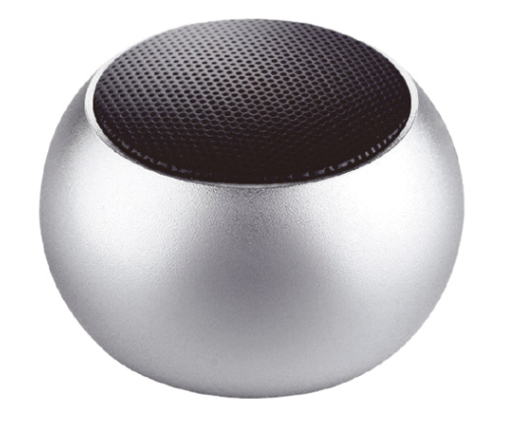 Blue Micro Speaker with Westcor Land Title Insurance Logo in Black	 primary image