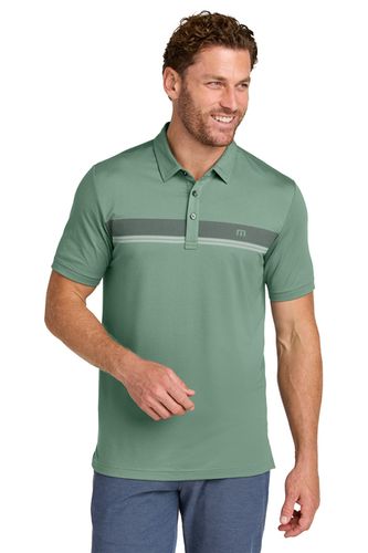 TravisMathew Glenview Stripe Polo image thumbnail