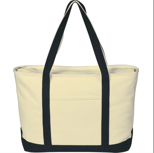 Heavy Cotton Canvas Boat Tote image thumbnail