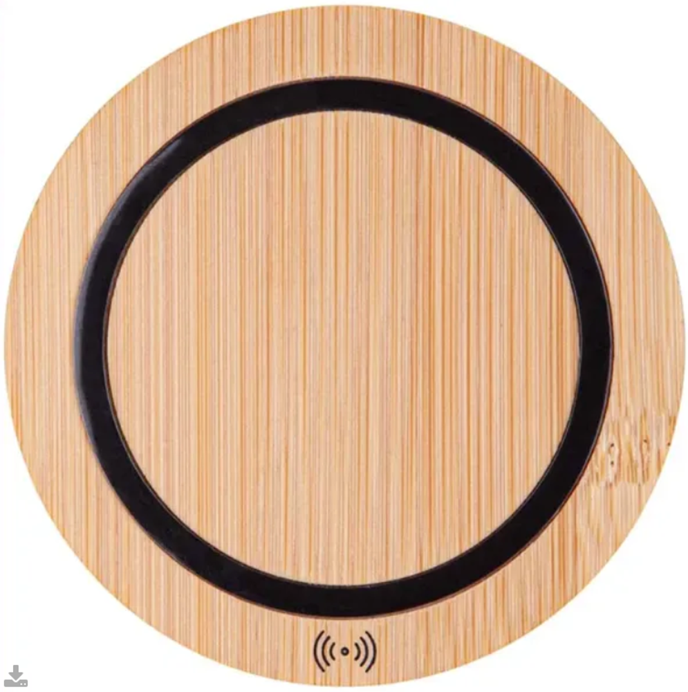 Lex  Bamboo Wireless Speaker w/ Charging primary image