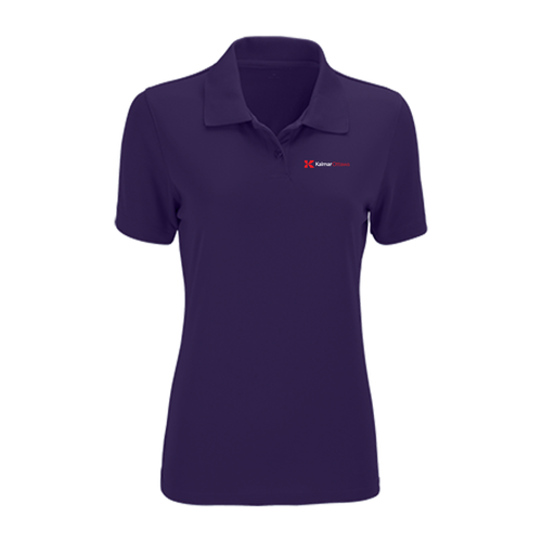 Ladies Omega Solid Mesh Tech Polo image thumbnail