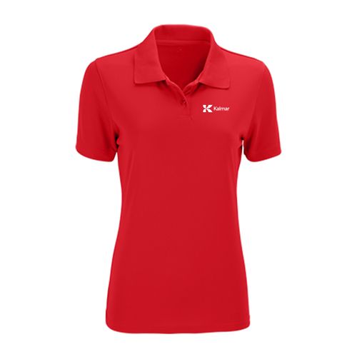 Ladies Omega Solid Mesh Tech Polo image thumbnail