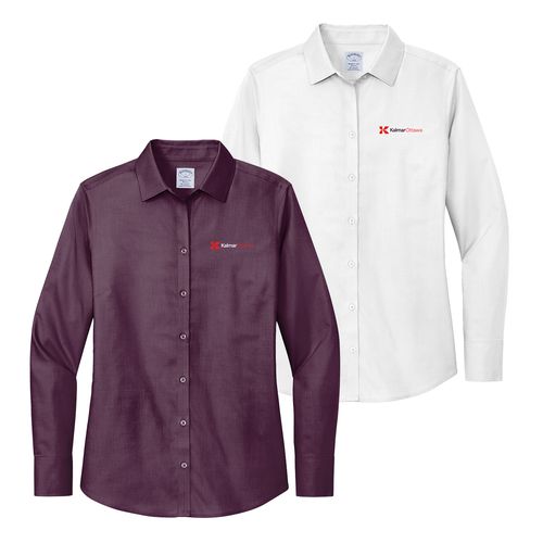 Ladies Brooks Brothers Wrinkle Free Nailhead Shirt image thumbnail