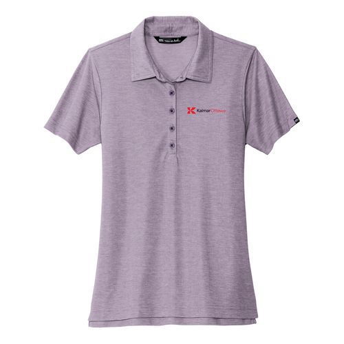 Ladies TravisMathew Oceanside Heather Polo image thumbnail