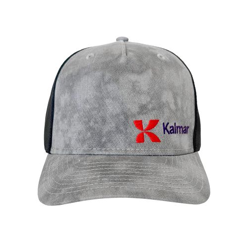 Modern Gray 5 Panel Mesh Hat image thumbnail