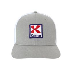 Image of Grey/White Patch Mesh Hat