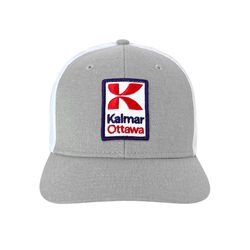 Image of Grey/White Patch Mesh Hat