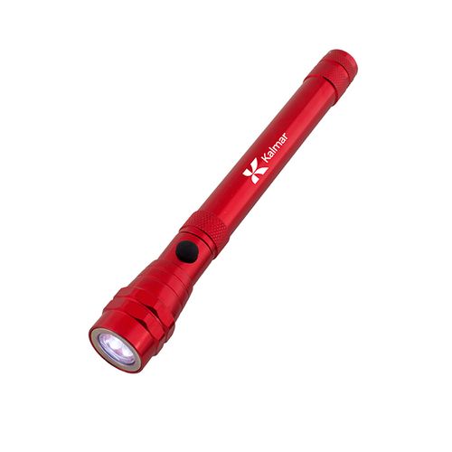 Telescopic Aluminum Flashlight with Magnet  image thumbnail