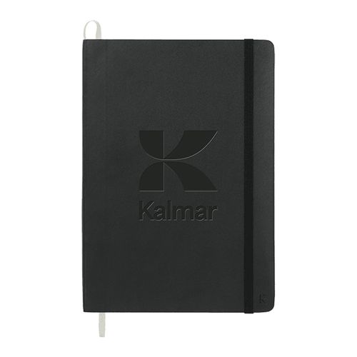 Black Vegan Leather Soft Bound Notebook image thumbnail