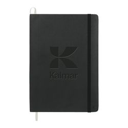 Image of Black Vegan Leather Soft Bound Notebook