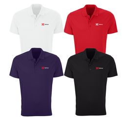 Image of Omega Solid Mesh Tech Polo