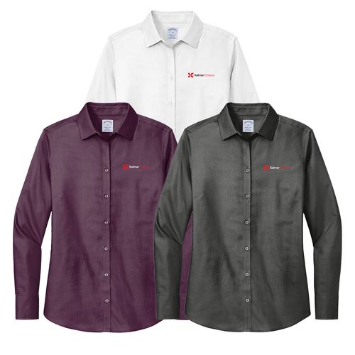 Ladies Brooks Brothers Wrinkle Free Nailhead Shirt image thumbnail