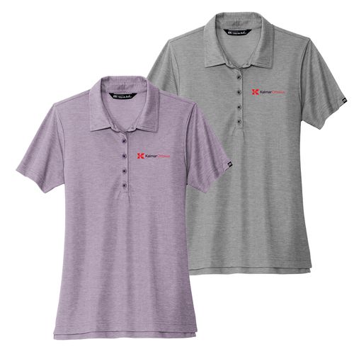 Ladies TravisMathew Oceanside Heather Polo image thumbnail