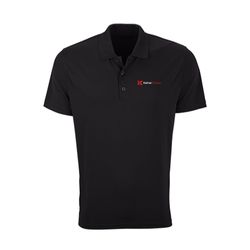 Image of QUICK SHIP Omega Solid Mesh Tech Polo