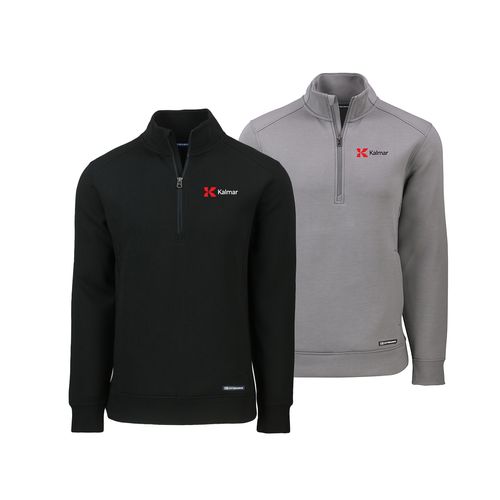 Men's Cutter & Buck Roam Eco Recycled Quarter Zip Pullover image thumbnail