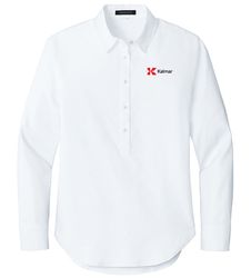 Image of Mercer+Mettle® Women’s Long Sleeve Modern Oxford Shirt 