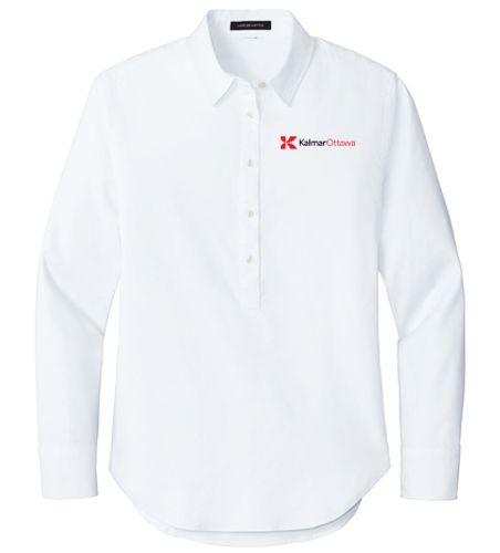 Mercer+Mettle® Women’s Long Sleeve Modern Oxford Shirt image thumbnail