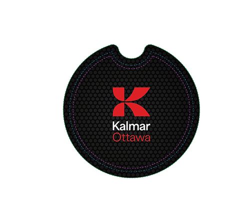 Sublimated Recycled Rubber Car Coaster image thumbnail