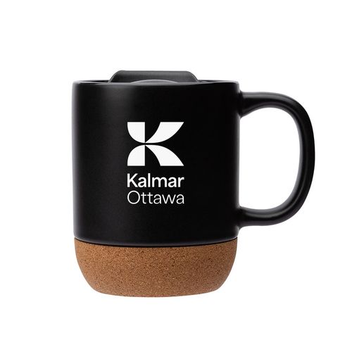 Kenya 14 oz. Ceramic Mug With Cork Base image thumbnail