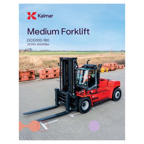 Kalmar Medium Diesel Forklift  DCG100-180 Brochure (Pack of 25) image thumbnail