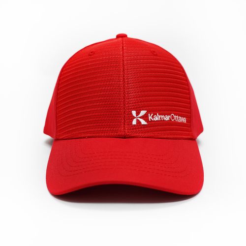 Red Mesh Overlay Hat image thumbnail