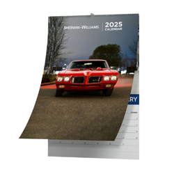 Image of 2025 Sherwin-Williams Automotive Finishes Calendar