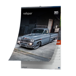 Image of 2025 Valspar Automotive Finishes Calendar