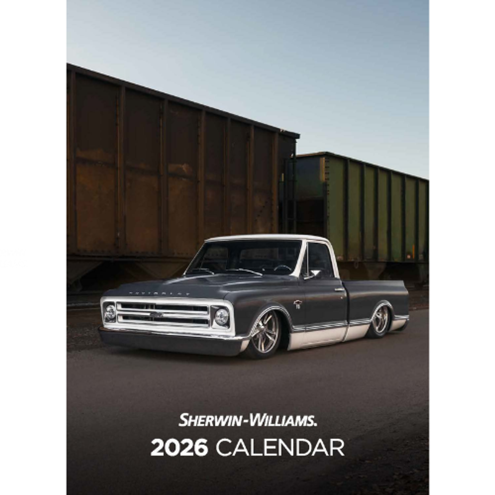 2026 Sherwin-Williams Automotive Finishes Calendar primary image