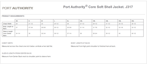 Unisex- Port Authority Core Soft Shell Jacket-Black Charcoal Heather image thumbnail