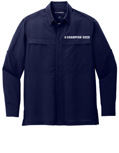 Port Authority Long Sleeve UV Daybreak Shirt image thumbnail