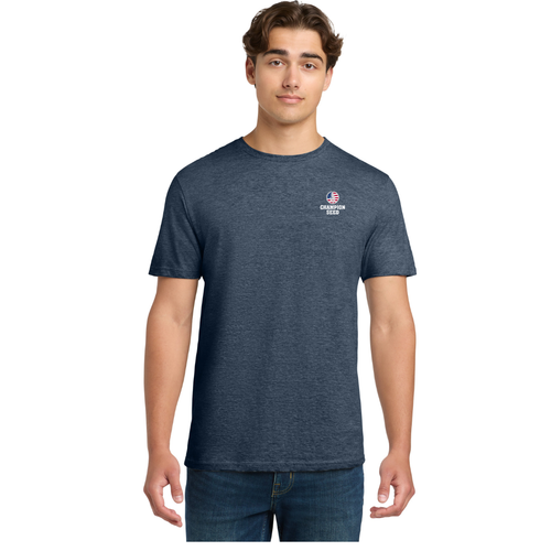Gildan Adult Softstyle T-Shirt - Heather Navy image thumbnail