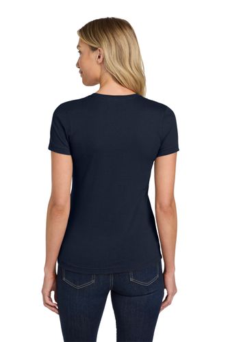 Gildan Ladies' Softstyle T-Shirt - Navy  image thumbnail