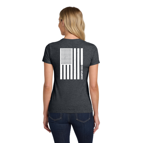 Gildan Ladies' Softstyle T-Shirt - Dark Heather  image thumbnail