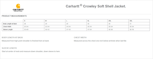 Carhartt Crowley Soft Shell Jacket - ON DEMAND image thumbnail