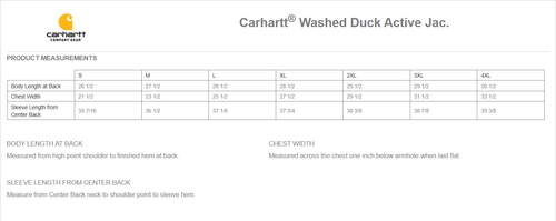 Carhartt Washed Duck Active Jacket - ON DEMAND image thumbnail
