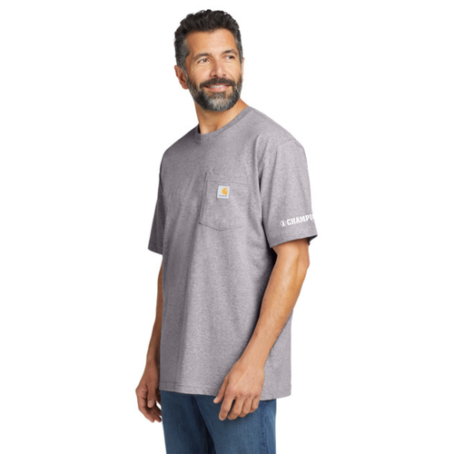 Unisex - Carhartt Workwear Pocket T-Shirt - Heather Grey image thumbnail