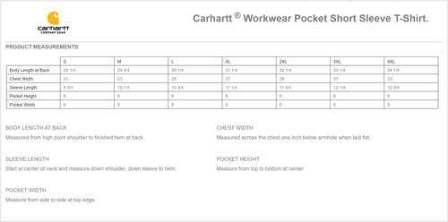 Unisex - Carhartt Workwear Pocket T-Shirt - Heather Grey image thumbnail