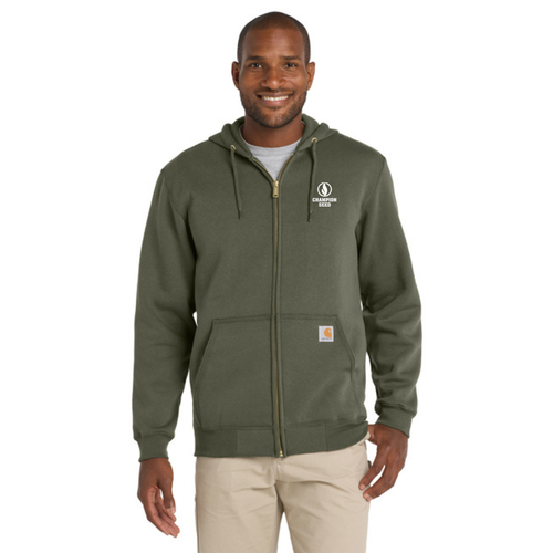 Carhartt Midweight Hooded Zip-Front Sweatshirt - ON DEMAND image thumbnail