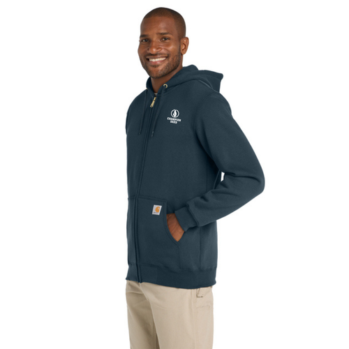 Carhartt Midweight Hooded Zip-Front Sweatshirt - ON DEMAND image thumbnail